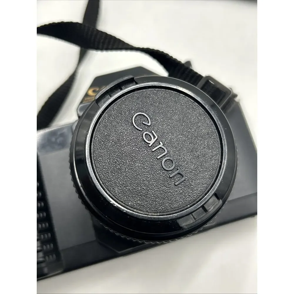 Canon T50 camera with CANON 50mm 1: 1.8 Lens MADE IN JAPAN TESTED WORKING